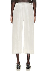 The Row Hypnos Pant in Off White, view 3, click to view large image.
