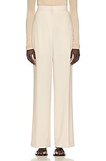 The Row Gordon Pant in Light Blush, view 1, click to view large image.