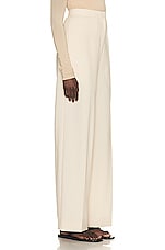 The Row Gordon Pant in Light Blush, view 2, click to view large image.