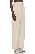 The Row Bufus Pant in Stone, view 2, click to view large image.