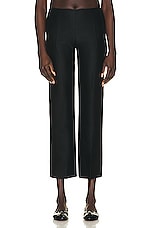 The Row Flame Pant in Black, view 1, click to view large image.