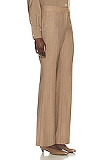 The Row Baer Pant in Beige Melange, view 2, click to view large image.