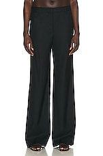 The Row Bany Pant in Black, view 1, click to view large image.