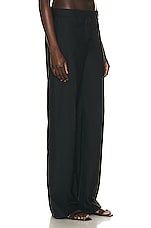 The Row Bany Pant in Black, view 2, click to view large image.