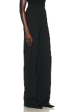 The Row Delton Pant in Black, view 2, click to view large image.