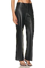 The Row Baer Pant in Black, view 2, click to view large image.