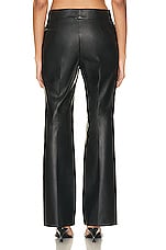 The Row Baer Pant in Black, view 3, click to view large image.