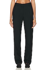 The Row Borgo Pant in Black, view 1, click to view large image.