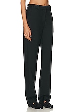 The Row Borgo Pant in Black, view 2, click to view large image.