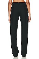 The Row Borgo Pant in Black, view 3, click to view large image.