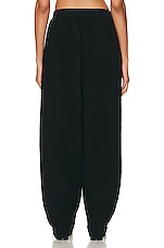 The Row Ednah Pant in Black, view 3, click to view large image.
