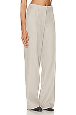 The Row Bremy Pant in Beige & Grey, view 2, click to view large image.