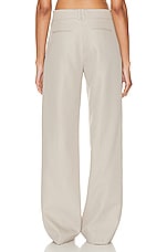 The Row Bremy Pant in Beige & Grey, view 3, click to view large image.