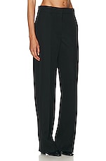 The Row Bremy Pant in Black, view 2, click to view large image.
