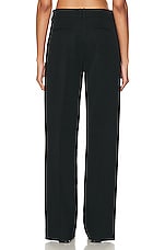 The Row Bremy Pant in Black, view 3, click to view large image.