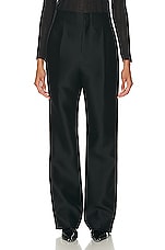 The Row Hector Pant in Black, view 1, click to view large image.