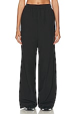 The Row Galante Pant in Black, view 1, click to view large image.