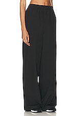 The Row Galante Pant in Black, view 2, click to view large image.
