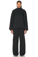 The Row Galante Pant in Black, view 4, click to view large image.