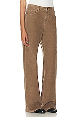 The Row Eglitta Pant in Taupe, view 2, click to view large image.