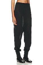 The Row Dalbero Pant in Black, view 2, click to view large image.