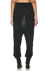The Row Dalbero Pant in Black, view 3, click to view large image.