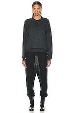 The Row Dalbero Pant in Black, view 4, click to view large image.