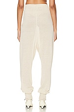 The Row Dalbero Pant in Antique Cream, view 3, click to view large image.