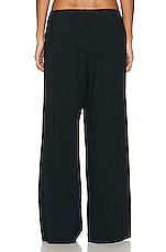 The Row Bariem Pants in Black, view 3, click to view large image.