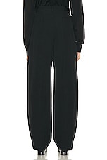 The Row Rufos Pant in Black, view 3, click to view large image.