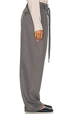 The Row Lonan Pant in Army Grey, view 3, click to view large image.