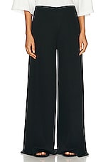 The Row Dela Pant in Black, view 1, click to view large image.