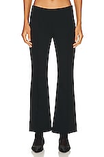 The Row Beca Pant in Black, view 1, click to view large image.