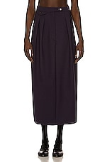 スカート The Row Skirts The Row IVAANKA スカート - Dark Brown | FWRD