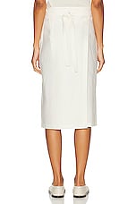 The Row Lulli Skirt in OFF WHITE, view 3, click to view large image.