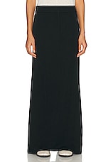 The Row Trevy Skirt in BLACK, view 1, click to view large image.