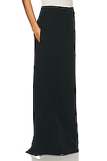 The Row Trevy Skirt in BLACK, view 2, click to view large image.