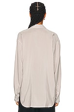 The Row Valene Top in Ivory & Beige, view 3, click to view large image.