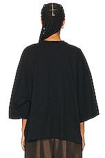 The Row Issi Top in Black, view 3, click to view large image.