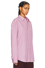 The Row Attica Shirt in Light Brick, view 2, click to view large image.