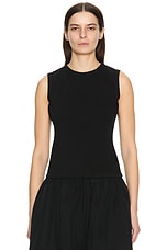 The Row Wody Top in Black | FWRD