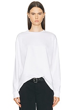 The Row Ciles R Top in White | FWRD
