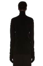 The Row Aino Top in Black, view 3, click to view large image.