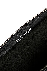 The Row Small Slouchy Banana Bag in Black PLD, view 6, click to view large image.