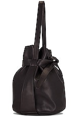 The Row Large Leo Bag in Black SHG, view 4, click to view large image.