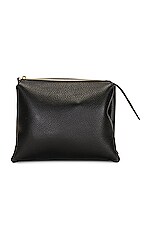 The Row Nu Mini Twin Crossbody Bag in Black SHG, view 3, click to view large image.