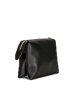 The Row Nu Mini Twin Crossbody Bag in Black SHG, view 4, click to view large image.