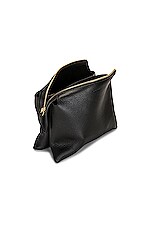 The Row Nu Mini Twin Crossbody Bag in Black SHG, view 5, click to view large image.