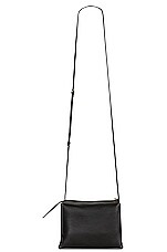 The Row Nu Mini Twin Crossbody Bag in Black SHG, view 6, click to view large image.