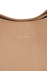 The Row Medium North South Park Tote in Dark Taupe, view 7, click to view large image.